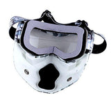 Motorcycle Goggles Mask, Detachable for Motocross Helmet Goggles use, Tactical Airsoft Goggles Mask: GK_T815-25