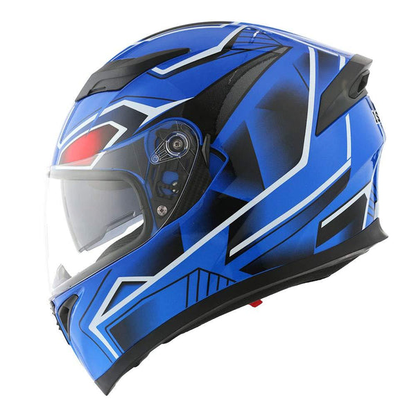 1Storm Motorcycle Street Bike Dual Visor/Sun Visor Full Face Helmet Me – Power Gear Motorsports