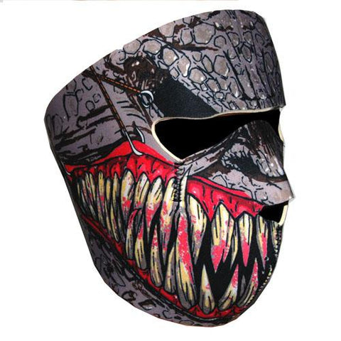 Motorcycle Bike Snowboard Ski Snow Snowmobile Face Mask Balacla Black Fang: FM043