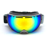New Adult Snowboard Ski Goggle Anti-Fog Detachable Dual Layer Double Lens Tinted: GK_101
