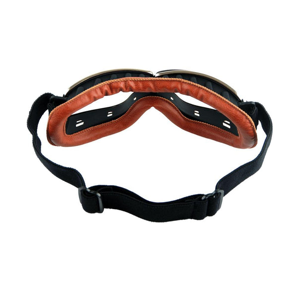 Motorcycle Goggles Scooter Mopeds Half Helmet Vintage Vespa Pilot Avia –  Power Gear Motorsports
