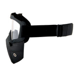 Motorcycle Goggles Mask, Detachable for Motocross Helmet Goggles use, Tactical Airsoft Goggles Mask: GK_T815-25