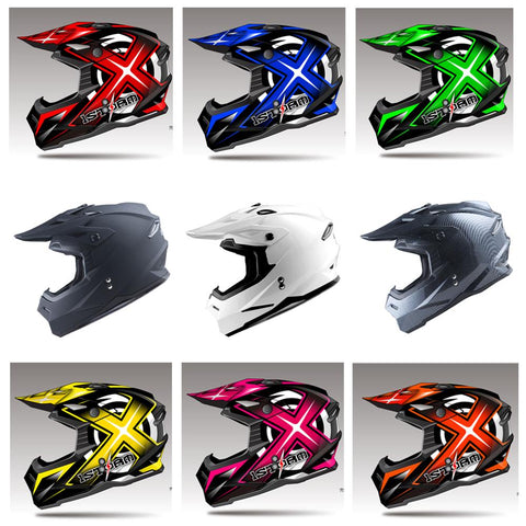 1Storm Motorcycle Street Bike Dual Visor/Sun Visor Full Face Helmet Mechanic: HF801