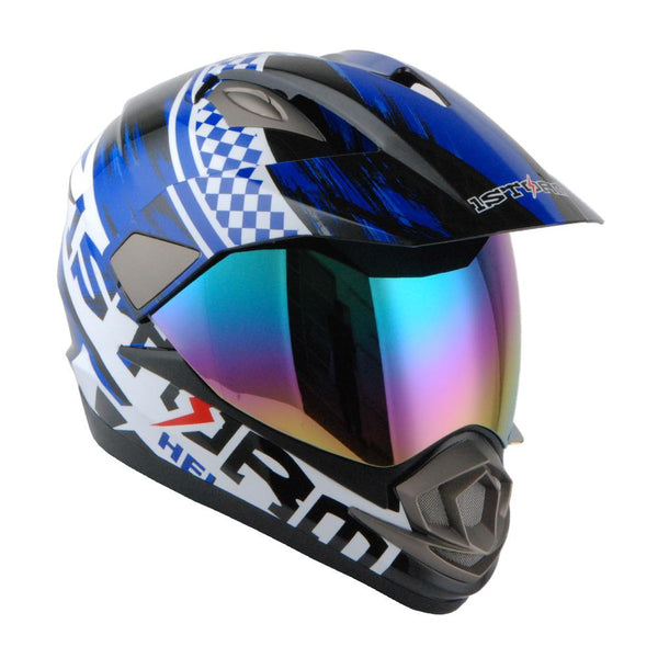 Dual Sport Helmet Motorcycle Full Face Motocross Off Road