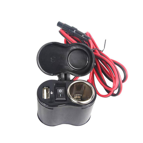 New 1Storm Motocycle Upgraded Waterproof USB Charger Adapter for Smart Phones: TBJ