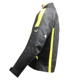 New Motorcycle Motocross MX ATV Dirt Bike Armor Jacket ZS2_TX_Yellow Arrow Yellow