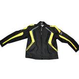 New Motorcycle Motocross MX ATV Dirt Bike Armor Jacket ZS2_TX_Yellow Arrow Yellow