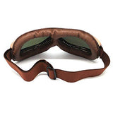 Motorcycle Goggles Scooter Mopeds Half Helmet Vintage Vespa Pilot Aviator Style: GK_T10