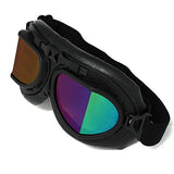 Motorcycle Goggles Scooter Mopeds Half Helmet Vintage Vespa Pilot Aviator Style: GK_T008