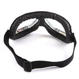 Motorcycle Goggles Scooter Mopeds Half Helmet Vintage Vespa Pilot Aviator Style: GK_T10