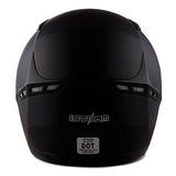 1STORM MOTORCYCLE BIKE FULL FACE HELMET BOOSTER: HG335ABS