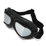 Motorcycle Goggles Scooter Mopeds Half Helmet Vintage Vespa Pilot Aviator Style: GK_T008