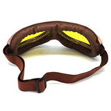 Motorcycle Goggles Scooter Mopeds Half Helmet Vintage Vespa Pilot Aviator Style: GK_T10