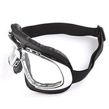 Motorcycle Goggles Scooter Mopeds Half Helmet Vintage Vespa Pilot Aviator Style: GK_T10