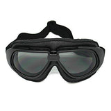 Motorcycle Goggles Scooter Mopeds Half Helmet Vintage Vespa Pilot Aviator Style: GK_T10