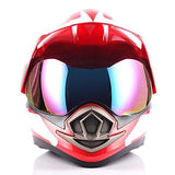 Dual Sport Helmet Motorcycle Full Face Motocross Off Road Bike: HGXP-14A