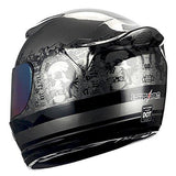 1STORM MOTORCYCLE BIKE FULL FACE HELMET MECHANIC: HJDJ11ABS