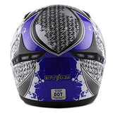 1STORM MOTORCYCLE BIKE FULL FACE HELMET BOOSTER: HG335ABS