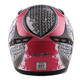 1STORM MOTORCYCLE BIKE FULL FACE HELMET BOOSTER: HG335ABS