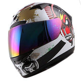 1STORM MOTORCYCLE BIKE FULL FACE HELMET BOOSTER: HG335ABS