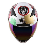 1STORM MOTORCYCLE BIKE FULL FACE HELMET BOOSTER: HG335ABS