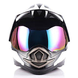 Dual Sport Helmet Motorcycle Full Face Motocross Off Road Bike: HGXP-14A