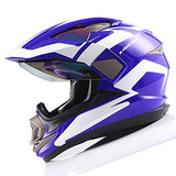 Dual Sport Helmet Motorcycle Full Face Motocross Off Road Bike: HGXP-14A