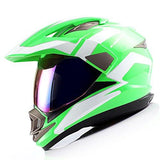 Dual Sport Helmet Motorcycle Full Face Motocross Off Road Bike: HGXP-14A