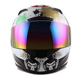 1STORM MOTORCYCLE BIKE FULL FACE HELMET BOOSTER: HG335ABS