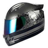 1STORM MOTORCYCLE BIKE FULL FACE HELMET MECHANIC: HJDJ11ABS