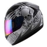 1STORM MOTORCYCLE BIKE FULL FACE HELMET BOOSTER: HG335ABS