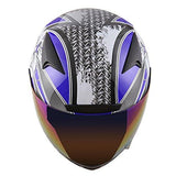 1STORM MOTORCYCLE BIKE FULL FACE HELMET BOOSTER: HG335ABS