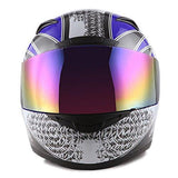 1STORM MOTORCYCLE BIKE FULL FACE HELMET BOOSTER: HG335ABS