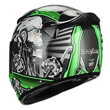 1STORM MOTORCYCLE BIKE FULL FACE HELMET MECHANIC: HJDJ11ABS