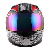 1STORM MOTORCYCLE BIKE FULL FACE HELMET BOOSTER: HG335ABS