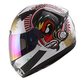 1STORM MOTORCYCLE BIKE FULL FACE HELMET BOOSTER: HG335ABS