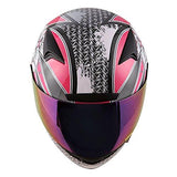 1STORM MOTORCYCLE BIKE FULL FACE HELMET BOOSTER: HG335ABS