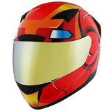 1STORM MOTORCYCLE BIKE FULL FACE HELMET BOOSTER: HG335ABS