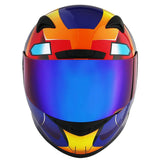 1STORM MOTORCYCLE BIKE FULL FACE HELMET BOOSTER: HG335ABS