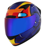 1STORM MOTORCYCLE BIKE FULL FACE HELMET BOOSTER: HG335ABS