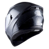 1Storm Motorcycle Street Bike Dual Visor/Sun Visor Full Face Helmet Mechanic: HJK316clear