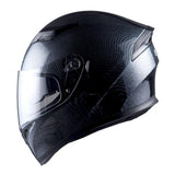 1Storm Motorcycle Street Bike Dual Visor/Sun Visor Full Face Helmet Mechanic: HJK316clear
