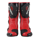 1Storm New Men's Motorcycle Long High Racing Boots B1001