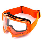 1Storm Adult Motocross Helmet BMX MX ATV Dirt Bike Downhill Mountain Bike Helmet Flying Style H819-5 + Goggles + Skeleton Glove Bundle