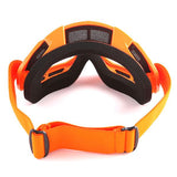 1Storm Motocross Adult Helmet Downhill Mountain Bike Helmet BMX MX ATV Dirt Bike Storm Style HF803 + Goggles + Skeleton Glove Bundle