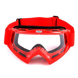 1Storm Adult Motocross Helmet BMX MX ATV Dirt Bike Downhill Mountain Bike Helmet Flying Style H819-5 + Goggles + Skeleton Glove Bundle