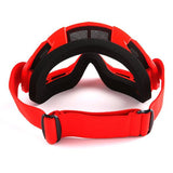 1Storm Adult Motocross Helmet BMX MX ATV Dirt Bike Downhill Mountain Bike Helmet Flying Style H819-5 + Goggles + Skeleton Glove Bundle