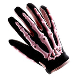 WOW Youth Motocross Helmet BMX MX ATV Dirt Bike Helmet Matt Star + Goggles + Skeleton Glove Bundle: HBOY-K_Star