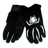 WOW Youth Motocross Helmet HJOY BMX MX ATV Dirt Bike Helmet Spider Web + Goggles + Martian Spider Glove Youth Bundle