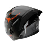 1Storm Motorcycle Modular Full Face Flip up Dual Visor Helmet + Spoiler: HB89
